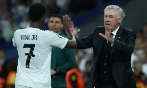 Ancelotti: 'Vinicius không buồn vì mất Quả Bóng Vàng'