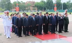 Lãnh đạo Đảng, Nhà nước tưởng niệm anh hùng liệt sĩ Lãnh đạo Đảng, Nhà nước tưởng niệm anh hùng liệt sĩ